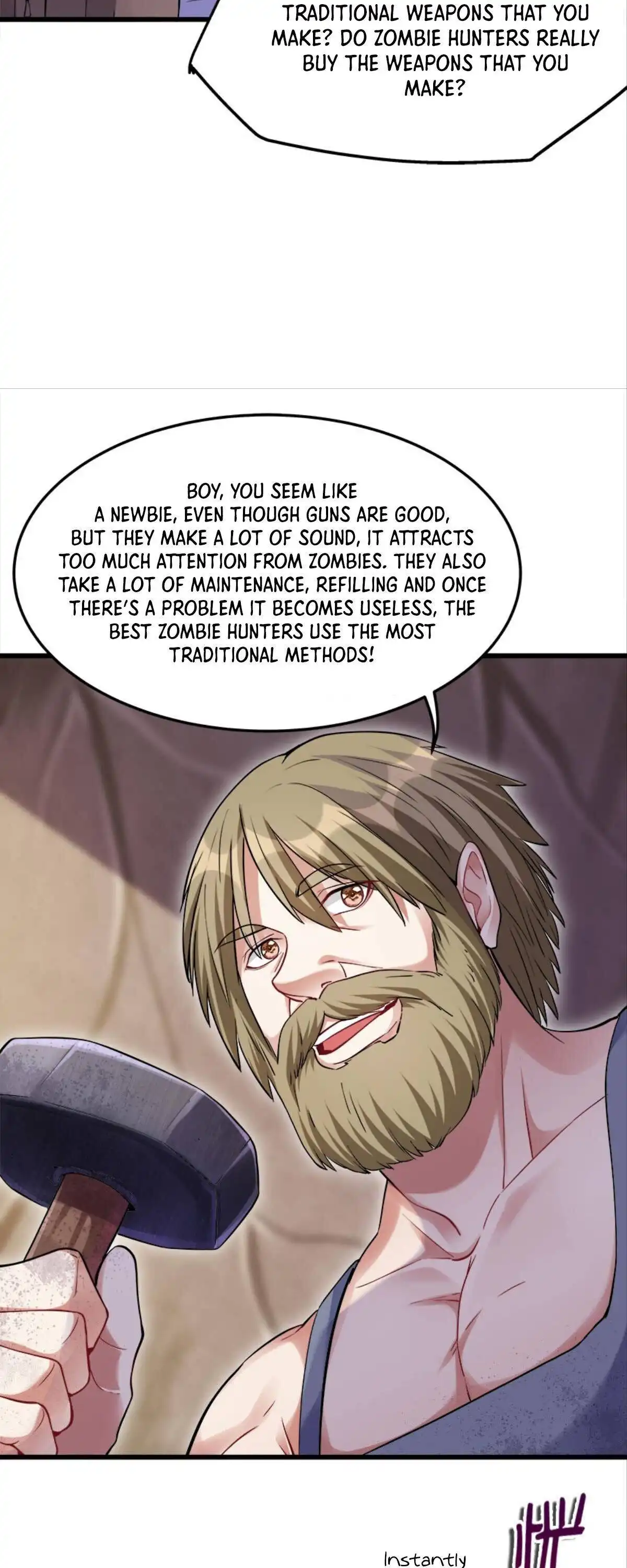 In a post – apocalyptic world, I'll become the richest man ever! Chapter 8 6
